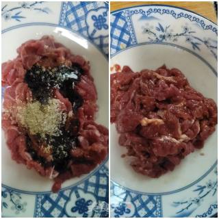 香芹洋葱炒羊肉步骤3