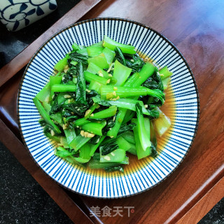 蒜蓉炒青菜步骤8