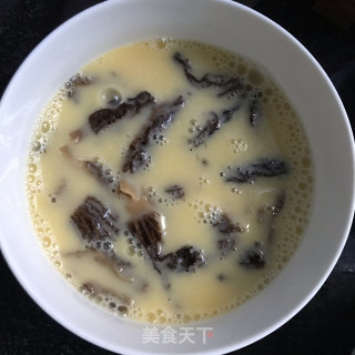 羊肚菌水蒸蛋步骤6