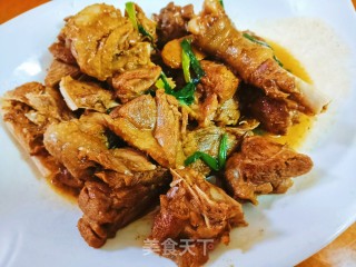 酱油焗鹅肉步骤7