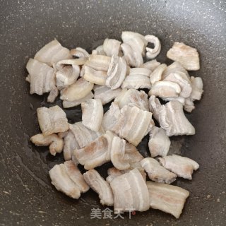 酸包菜烧肉片步骤10