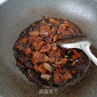 酸包菜烧肉片步骤19