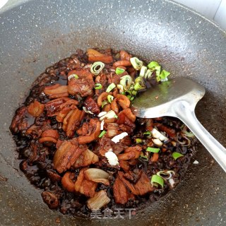 酸包菜烧肉片步骤21