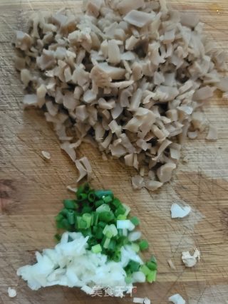 香葱菜脯蛋步骤2