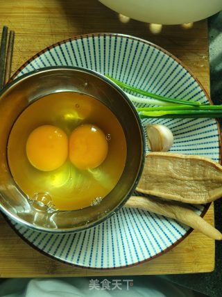 香葱菜脯蛋步骤1