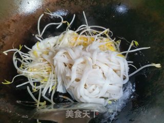 蛋炒粉步骤5