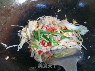 蛋炒粉步骤8