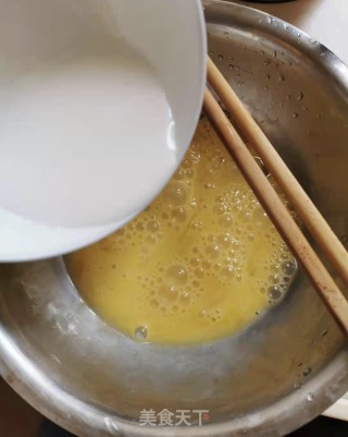 韭黄滑蛋步骤5