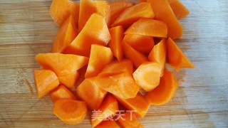 蔬菜咖喱鸡步骤3