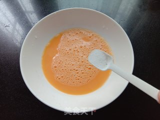虾仁秋葵蒸鸡蛋步骤2