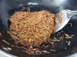 蚂蚁上树(肉末炒红薯粉条)步骤4