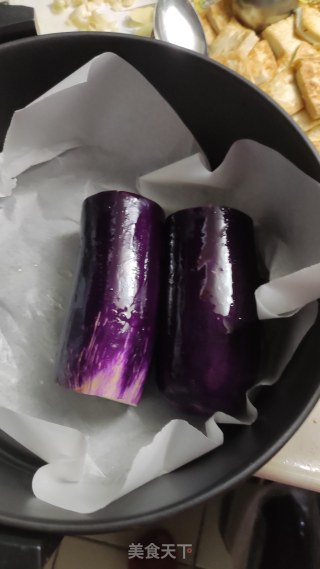 空气炸锅烤茄子步骤5