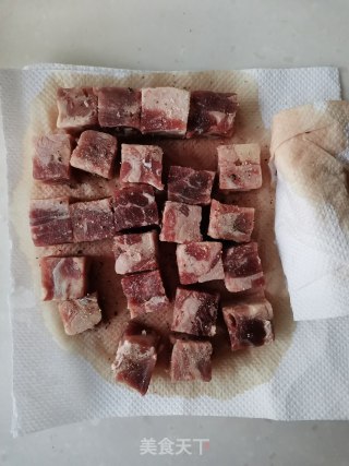 黑椒牛肉粒步骤4