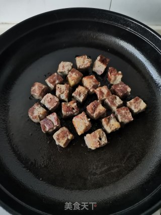 黑椒牛肉粒步骤6