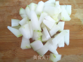 烤肠烧冬瓜步骤1