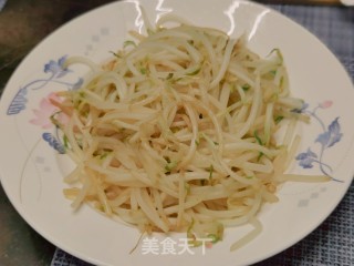 醋溜豆芽菜步骤8