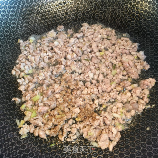 肉末炒平菇步骤5