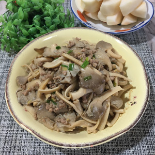 肉末炒平菇步骤11