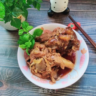 电砂锅酱大骨步骤14