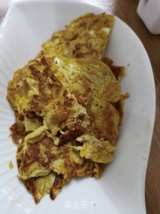 肉末煎蛋步骤6