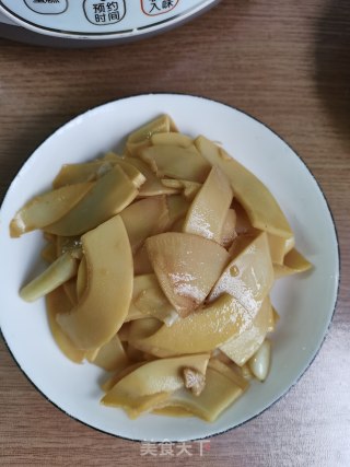 腐乳炒竹笋步骤6