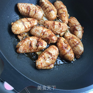 茶籽油煎鸡翅步骤6
