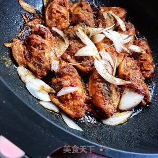 茶籽油煎鸡翅步骤8