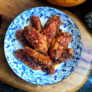 茶籽油煎鸡翅步骤12
