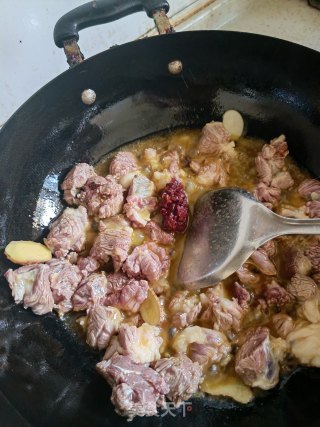 鲜笋烧牛肉步骤4