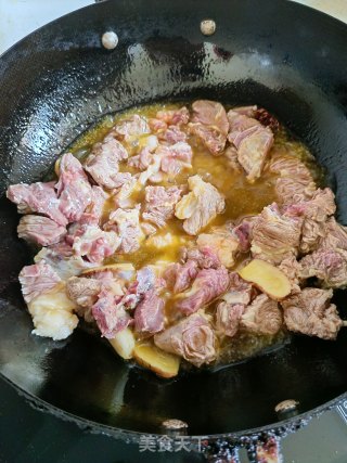 鲜笋烧牛肉步骤3