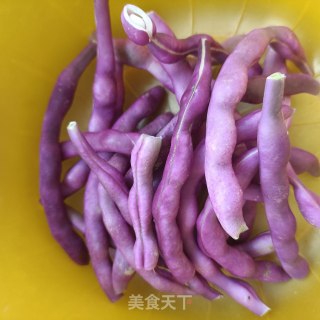 猪肉炖紫芸豆步骤1