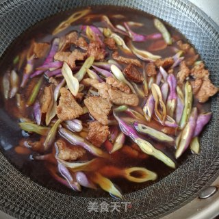 猪肉炖紫芸豆步骤16
