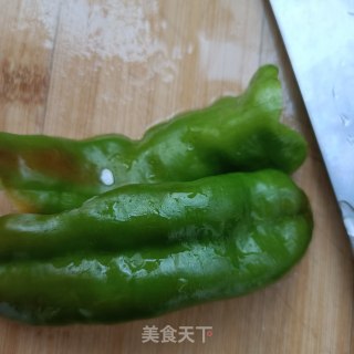 青椒番茄炒鹅蛋步骤6