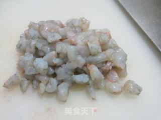 虾仁豆腐皮卷步骤2