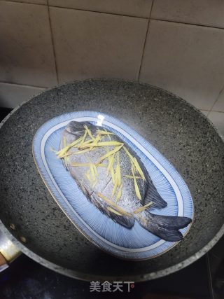 姜葱蒸花泥猛步骤2