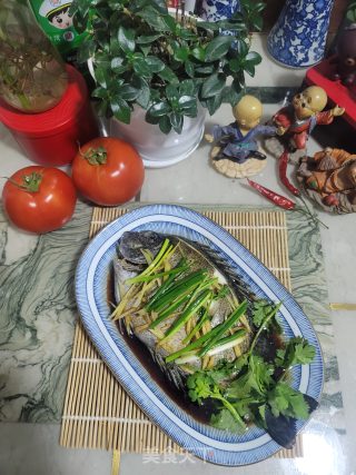 姜葱蒸花泥猛步骤7