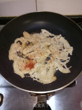 香煎金针菇步骤5