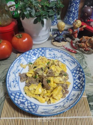 牛肉片炒蛋步骤9