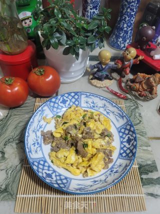 牛肉片炒蛋步骤10