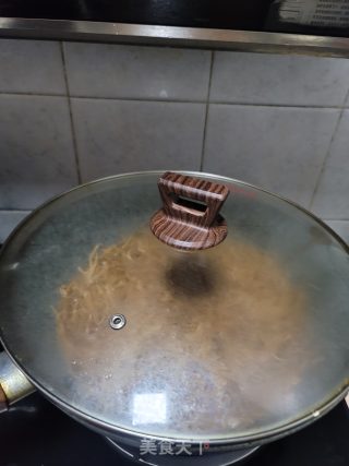 五花肉焖笋丝步骤10