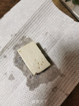 一口酥脆皮豆腐步骤5