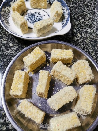 一口酥脆皮豆腐步骤9