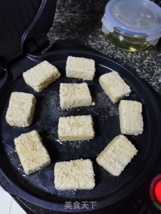 一口酥脆皮豆腐步骤11