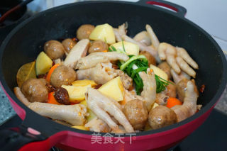 鸡爪虾煲步骤10