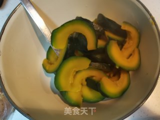 肉末炒南瓜步骤7
