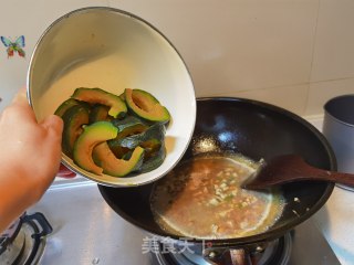 肉末炒南瓜步骤14