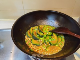 肉末炒南瓜步骤16