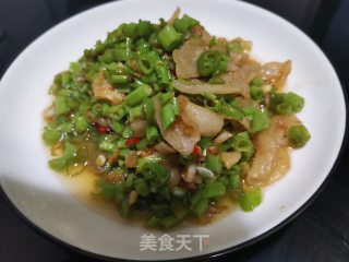 油渣炒空心菜梗步骤10