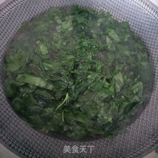 椒香薯叶鹅蛋饼步骤6
