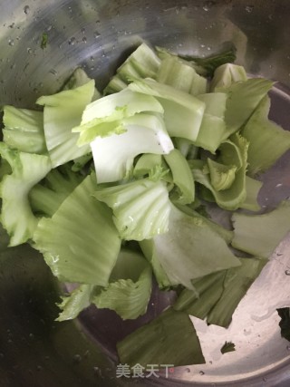 烧骨芥菜煲步骤3